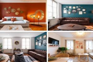 Bohemian Bakoua & Chesterfield Cottage, hyper-centre, Metz