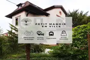 Petit Manoir en Ville - Parking privé - 15 min Hyper-centre Guest house, Strasbourg