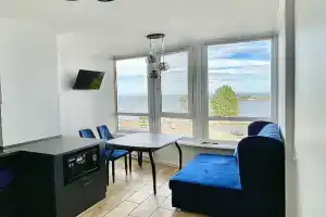1-kimnatna z vidom na Dnipro Apartments, Cherkassy