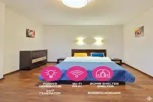 Perlina mista z chudovim vidom na ves Kiyiv Apartments, Kiev