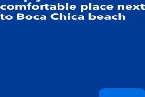 Simply the most comfortable place next to beach Apartments, Boca Chica