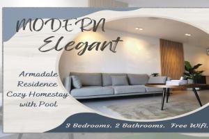 Elegant Armadale Homestay With Pool at Galacity, Kuching