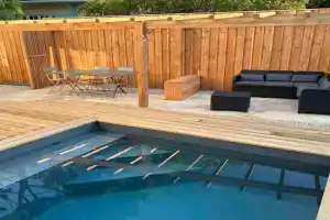 Charmante maison aux Abatilles-piscine-8 pers Guest house, Arcachon