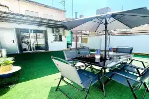 Ático con terraza en el centro de Apartments, Tarragona