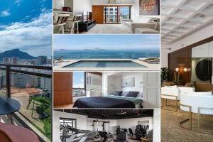 (1008) Apartamento 1 Quarto e Vista para o Cristo, Rio De Janeiro