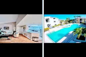 Dream Vacation Lovely Condo minutes from Beach King bed Heated pool Gym Apartments, Clearwater