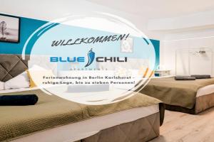 Blue Chili 31 - Stadtwohnung für 7 - modern zentral Karlshorst Wlan Apartments, Berlin