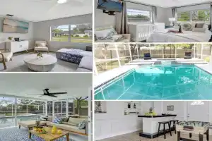 Magnificent Pool House in the Heart of - Sleeps 10, Tampa