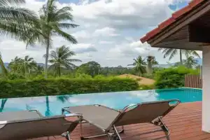Sweet Heaven Villa 2BR Private Pool & Jungle View, Ban Lamai