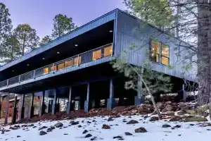 Le Cabin Noir Modern Alpine Retreat Spa BBQ Guest house, Flagstaff
