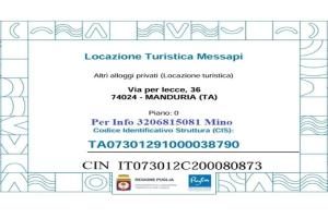 Locazione turistica messapi Apartments, Manduria