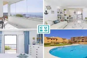 Cubo's El Faro Beach Apartment with Pool, Fuengirola