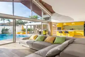 2-bdr luxury villa at a villa resort with beach club and concierge service, Ban Bang Po