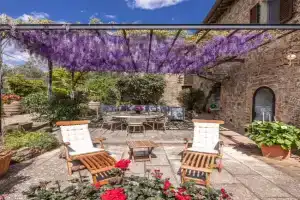 Monticchiello apartment in the historical village with garden Pienza, Siena, Monticchiello