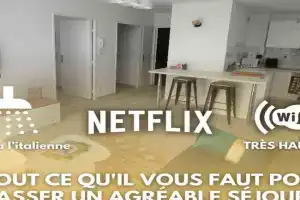 T2 Neuf en plein cœur de au bord de la vilaine Apartments, Rennes