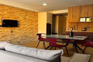 Luxury apartment with bedroom, new, Gudauri