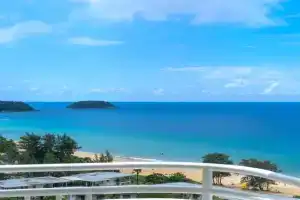 Chic Design & Full Seaview 2BR Condo 16C, near Beach Apartments, Karon