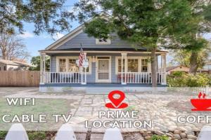 Downtown HOT TUB Retreat - 3 Bed l 2 bath Guest house, Napa