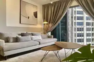 Stylish Nordic Suite, Pool View, GEO Bukit Rimau, Kota Kemuning Apartments, Shah Alam