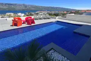 Luxury Sea & Mountain View Villa One with Private Pool & Jacuzzi, Vinjerac