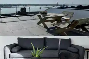PANORAMA - Exklusives Apartment an der Promenade mit Dachterrasse & Rheinblick, Emmerich