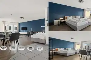 RANGE - 2 Apartments - Küche - WLAN - Netflix - Balkon - 1-6 Personen, Fellbach