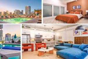 Stunning 1 BDR 1 BTH Modern Loft with Pool, Jacuzzi in DTLA! Apartments, Los Angeles