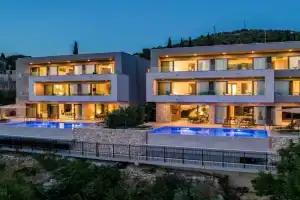 Magnificent Villa 5 Bedrooms Splendor Villa Stunning Sea View, Orasac