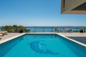 Seaview Villa Matea with 4 en-suite Bedrooms, Whirlpool, Sauna, Private pool, Lokva Rogoznica