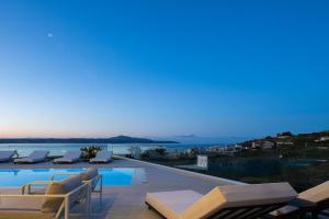 Kalyves Royal Villa I "Free"heated pool,gym&seaview, Kalyves