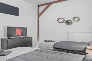 ES01 große Wohnung für 8er Teams Apartments, Esslingen