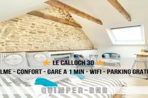 LE CALLOCH 3D - Standing - Calme - Wifi - Smart TV Apartments, Quimper