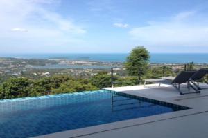 Great Sea View Mountain Villa Koh samui, Bophut