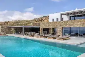 Astounding Villa 6 Bedrooms Villa Brandy Private Infinity Pool, Elia