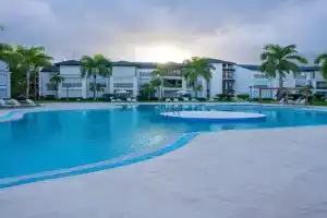 Riviera Azul -2 Hab con vista a la Piscina - cash only or paypal Apartments, Puerto Plata