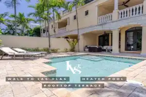 LVS Villa Alba- Walk2LasOlas, HeatedPool, RoofTopTerrace, Fort Lauderdale