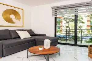 2BR Moderno en residencial Ombu Apartments, Cancun