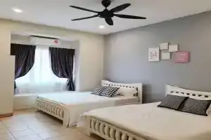 Tmn seri botani greece 4br 14pax mahjong Guest house, Ipoh
