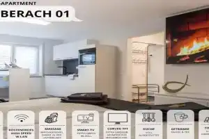 RelaxApartment 1 Massagesessel SmartTV Küche, Biberach an der Riss
