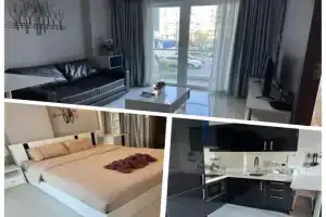 芭堤雅市中心 Grand Avenue 一卧室城景 酒吧街 高速互联网智能电视 Apartments, Pattaya
