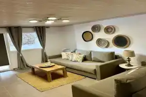 Raffar luxury houses Psarou, Platis Yialos Mykonos