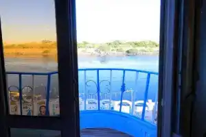Nubian Popeye - Roof top - Nile View Hotel, Aswan