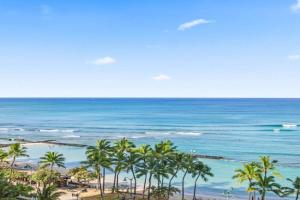 Luxury Oceanfront 2 Bedroom Apartment at Waikiki Beach Tower, Honolulu