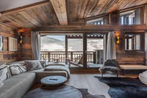 Chalet avec spa partagé, 5 chambres, piscine, parkings à - FR-1-569-187, Megeve