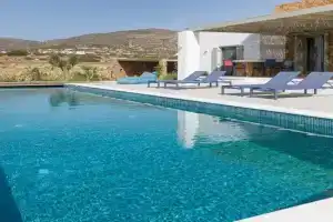 ELEONAS estate - villas with partially private pools & professional tennis court, Drios