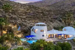 Santorini House Panoramic Views, Palm Springs