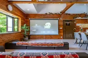 Private hot-spring Villa in #projector, Kusatsu