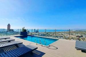 Fabuloso departamento con panorámica vista al mar, a la Herradura y a la ciudad Apartments, Coquimbo
