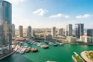 SettlerHomes - Sparkle Tower 2 With Marina & Sea View Apartments, Dubai