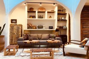 Authentic Boho PRIVATE Riad- Rooftop Ocean view, Fireplace & High-speed Internet Guest house, Essaouira